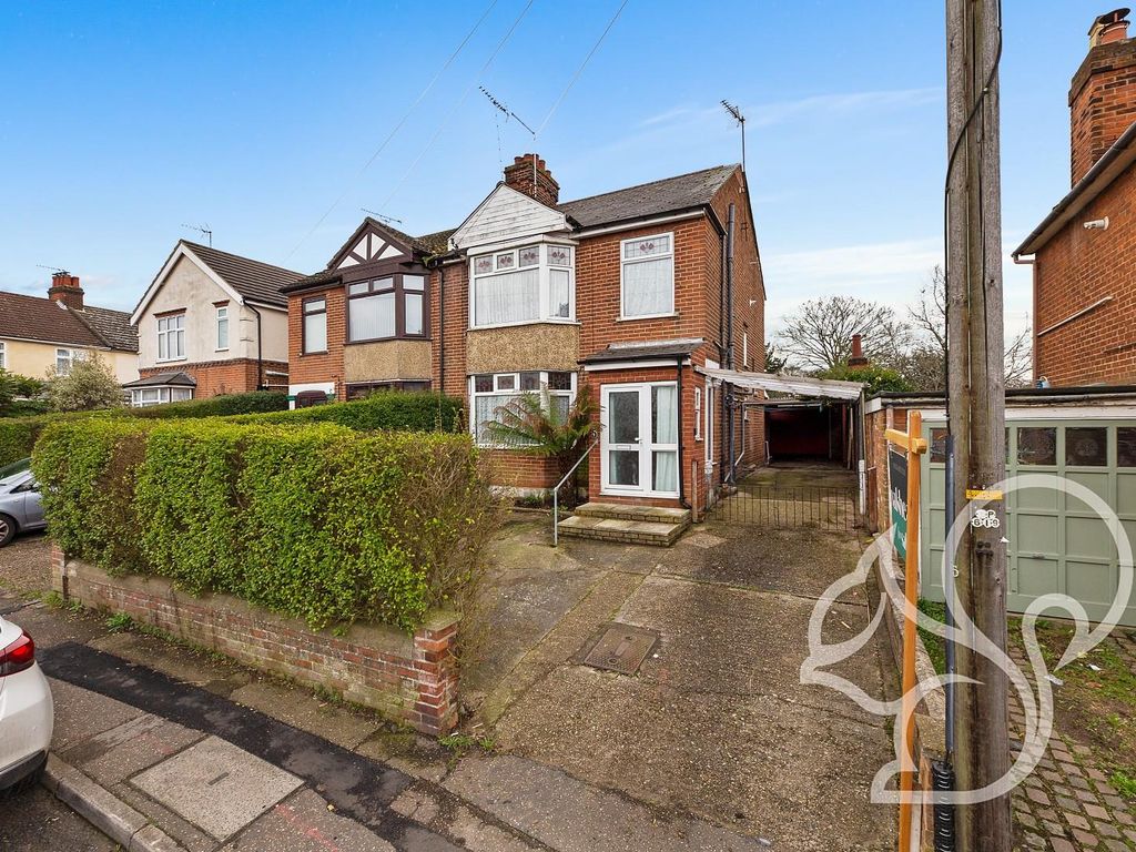 3 bed semidetached house for sale in Pownall Crescent, Colchester CO2