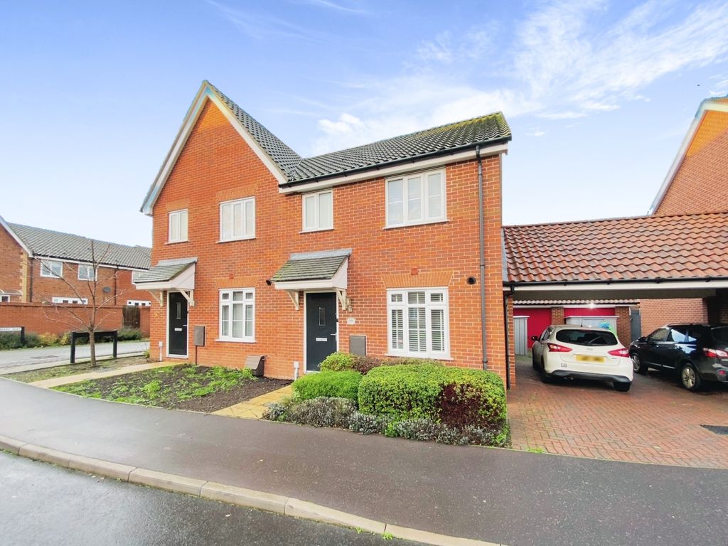 3 bed semidetached house for sale in Kendle Road, Swaffham PE37 Zoopla