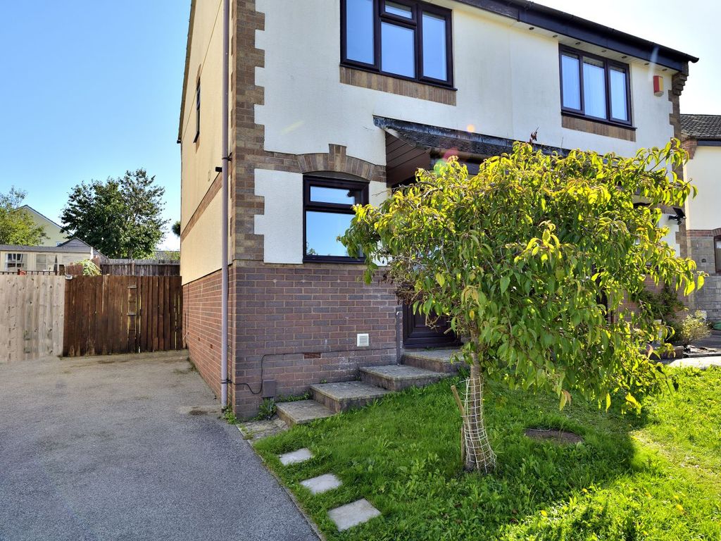 2 bed semidetached house for sale in Larch Close, Latchbrook, Saltash