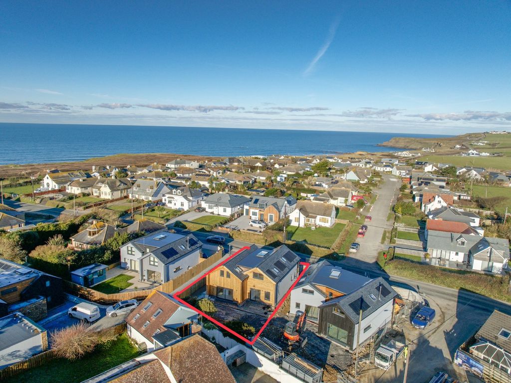 New home, 4 bed detached house for sale in Leverlake Road, Widemouth