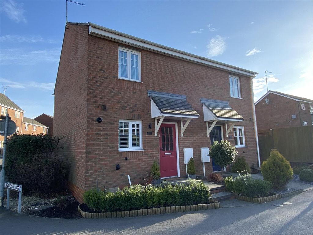 2 bed semidetached house for sale in Hermitage Road, Whitwick