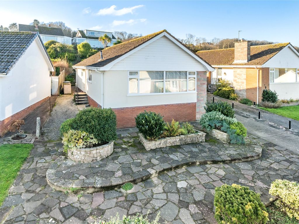 3 bed bungalow for sale in Long Wools, Paignton, Devon TQ4, £480,000