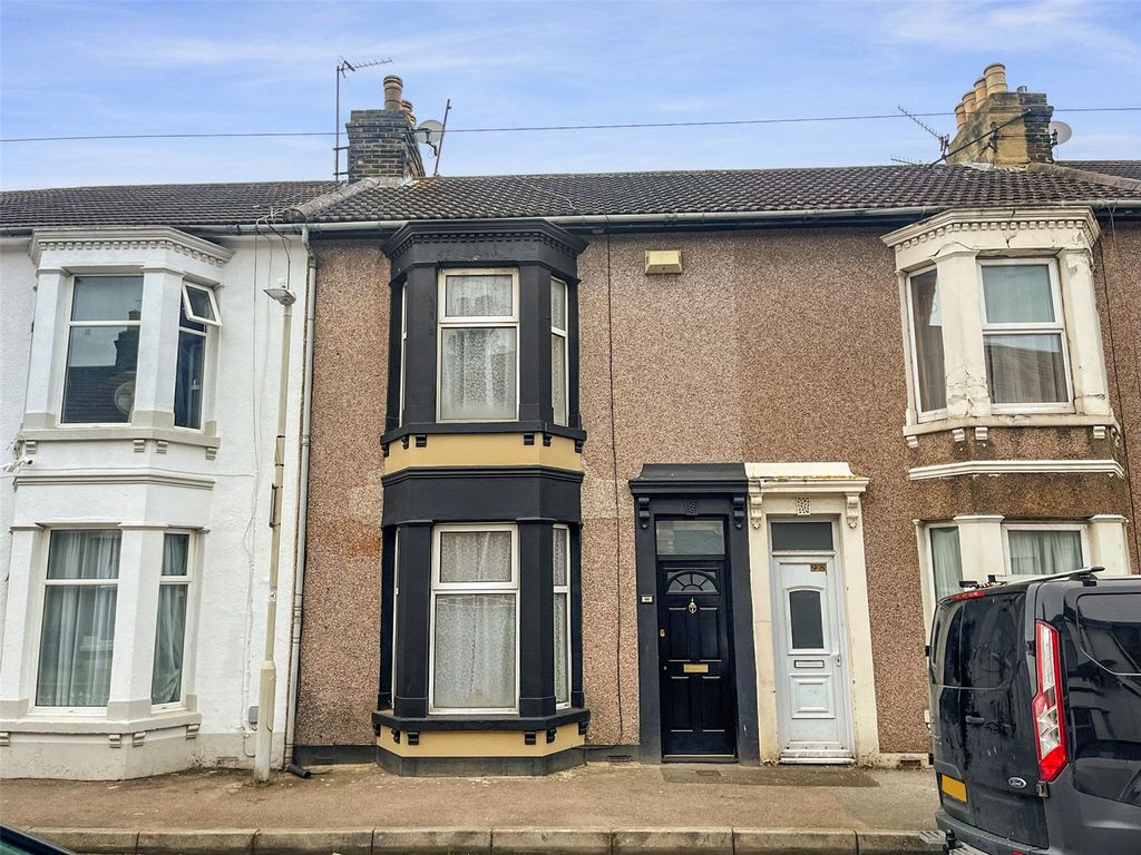 4 bed terraced house for sale in Invicta Road, Sheerness, Kent ME12