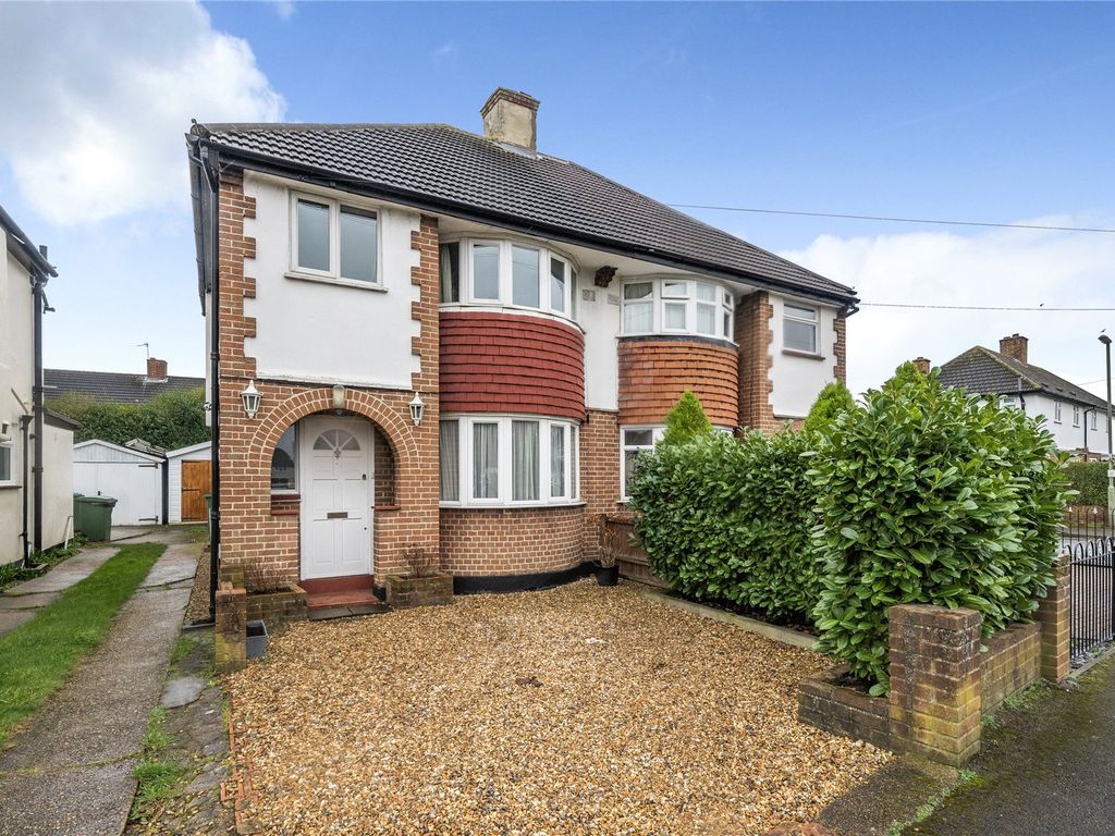 3 bed semidetached house for sale in Hersham, Surrey KT12, £585,000