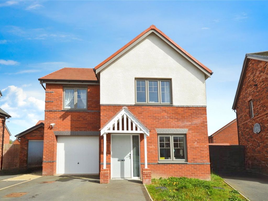 3 bed detached house for sale in Moonstone Way, Newhall, Swadlincote