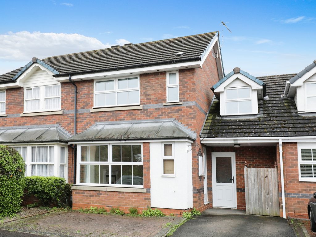 3 bed terraced house for sale in Ascot Close, StratfordUponAvon