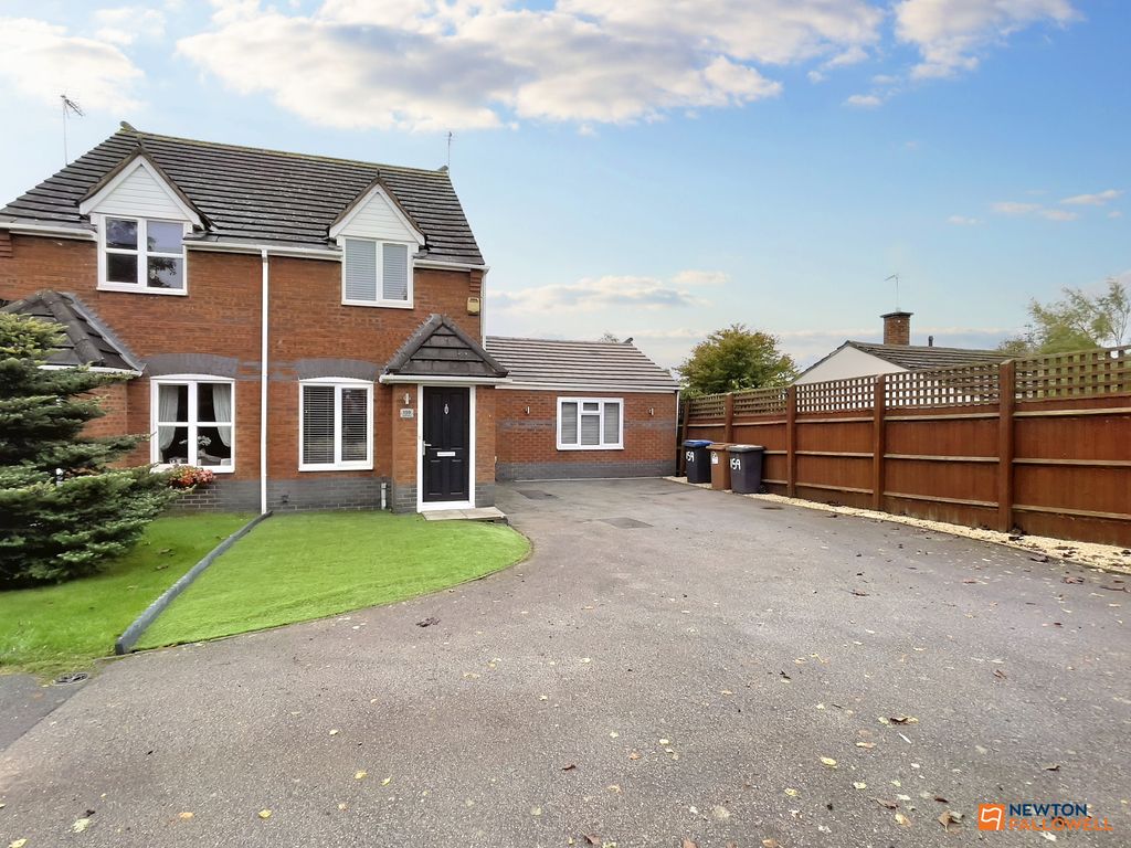 2 bed semidetached house for sale in Station Road, Bagworth LE67, £225,000 Zoopla