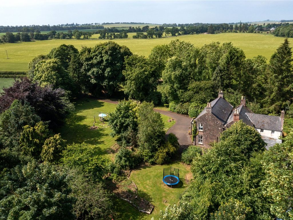 5 bed detached house for sale in Langhaugh Farmhouse, By Brechin, Angus