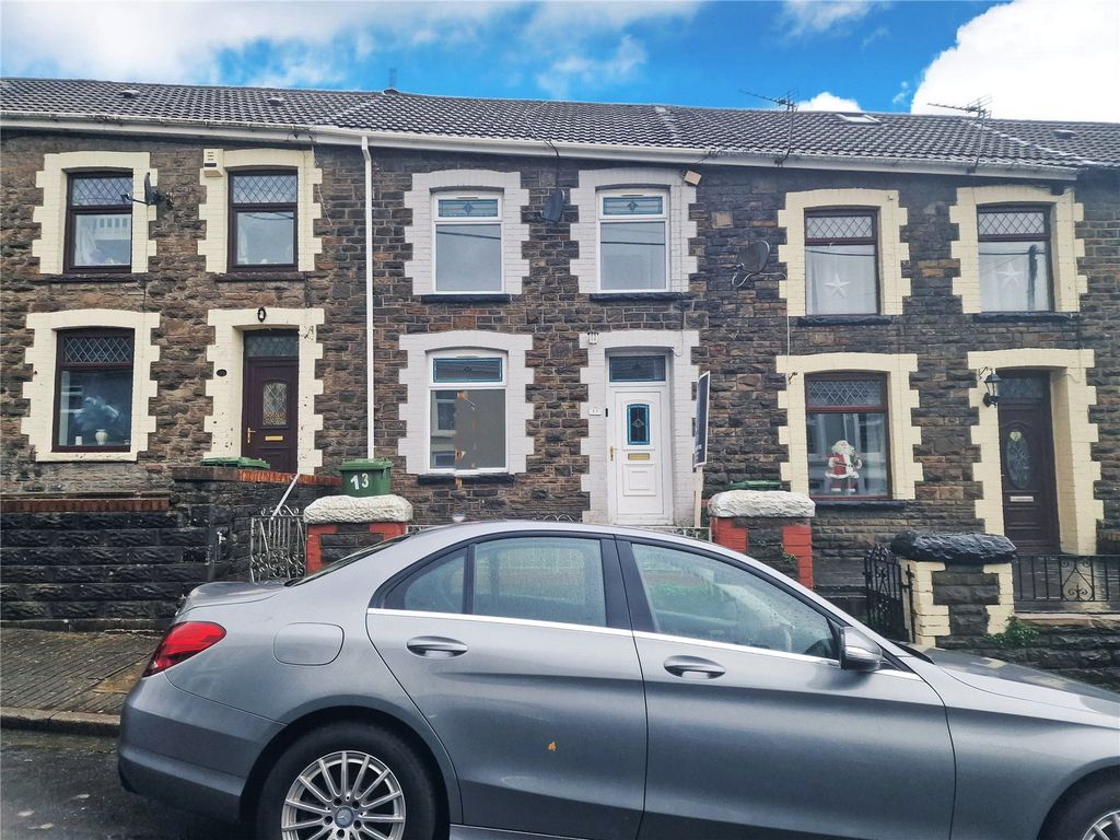 3 bed terraced house for sale in Greenmeadow Terrace, Penrhiwfer