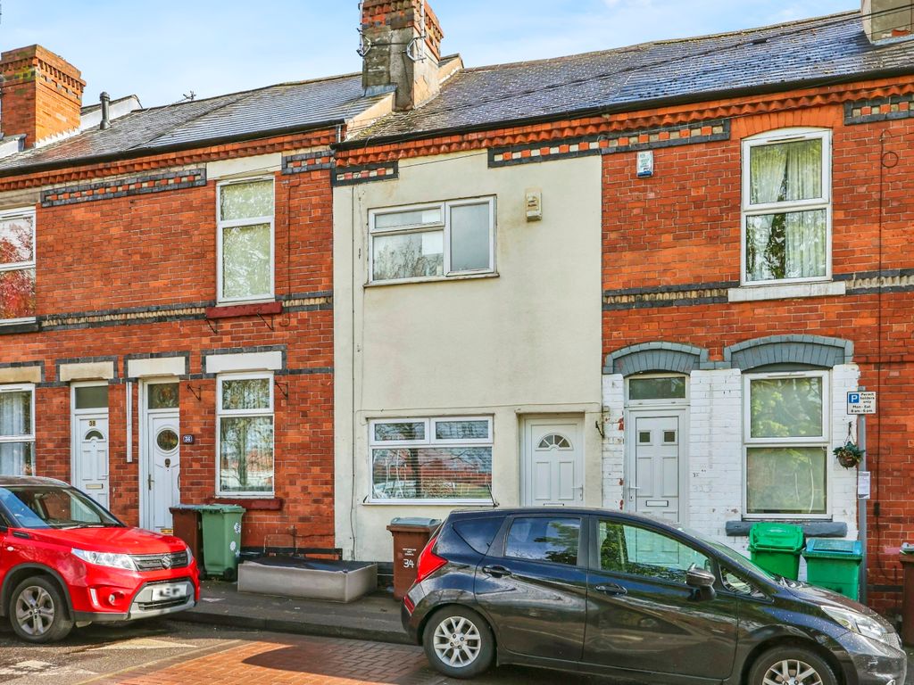 2 bed terraced house for sale in Gladstone Street, Nottingham NG7, £