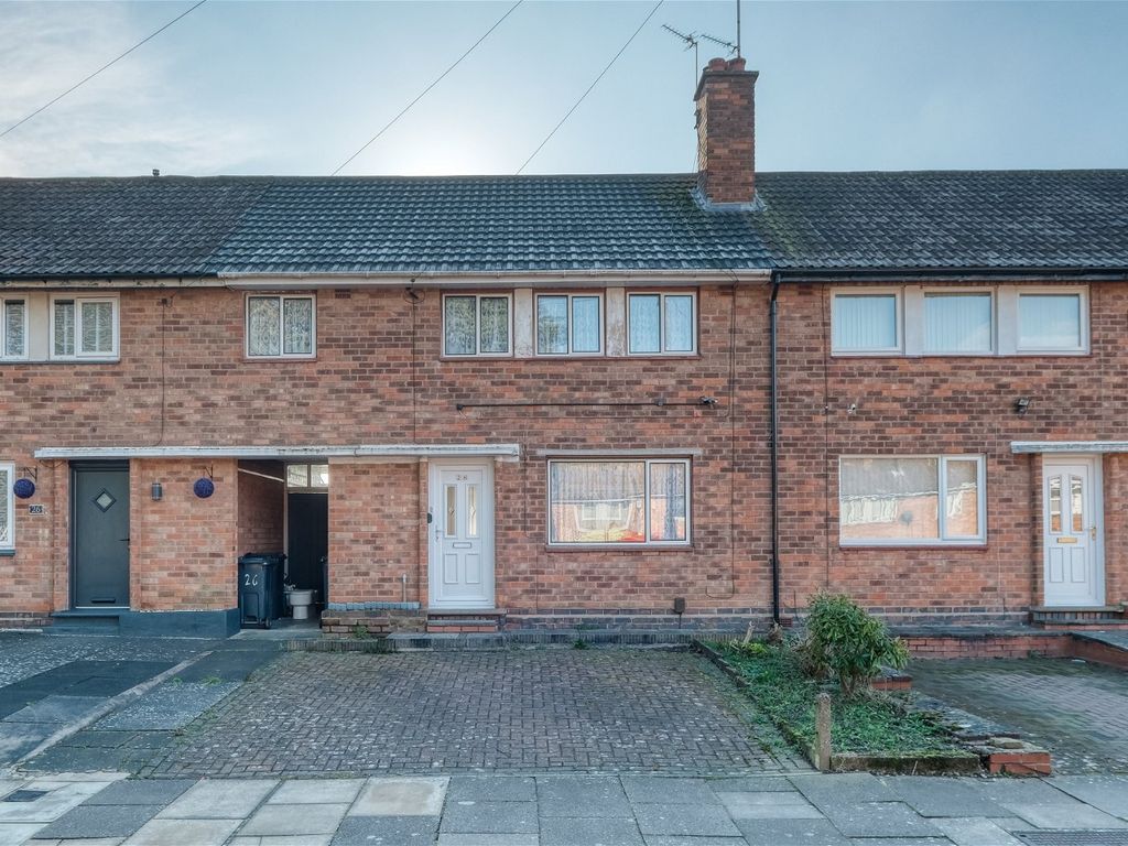 3 bed terraced house for sale in Shelfield Road, Birmingham B14, £
