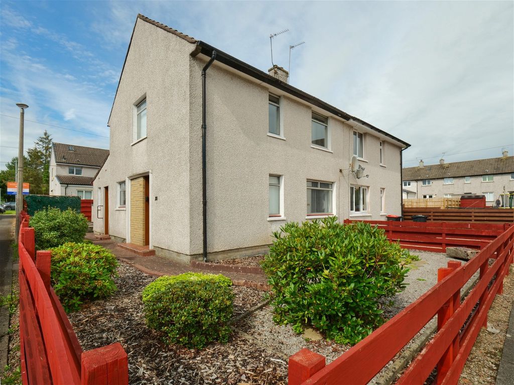 2 bed semidetached house for sale in Bruce Street, Lincluden, Dumfries, Dumfries DG2, £125,000