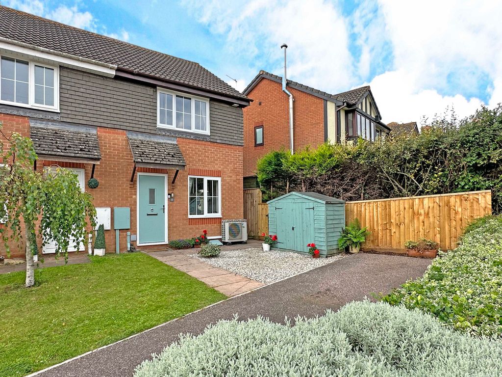 2 bed semidetached house for sale in Oak Close, Exminster, Exeter EX6