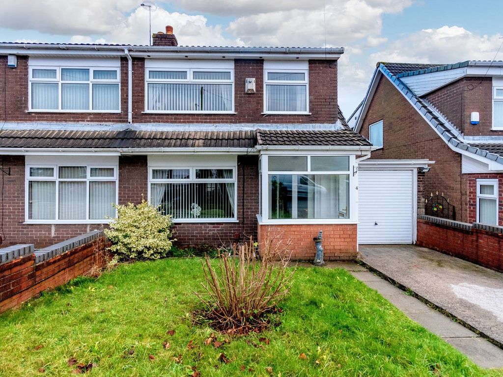 3 bed semidetached house for sale in Shenton Avenue, St Helens WA11, £