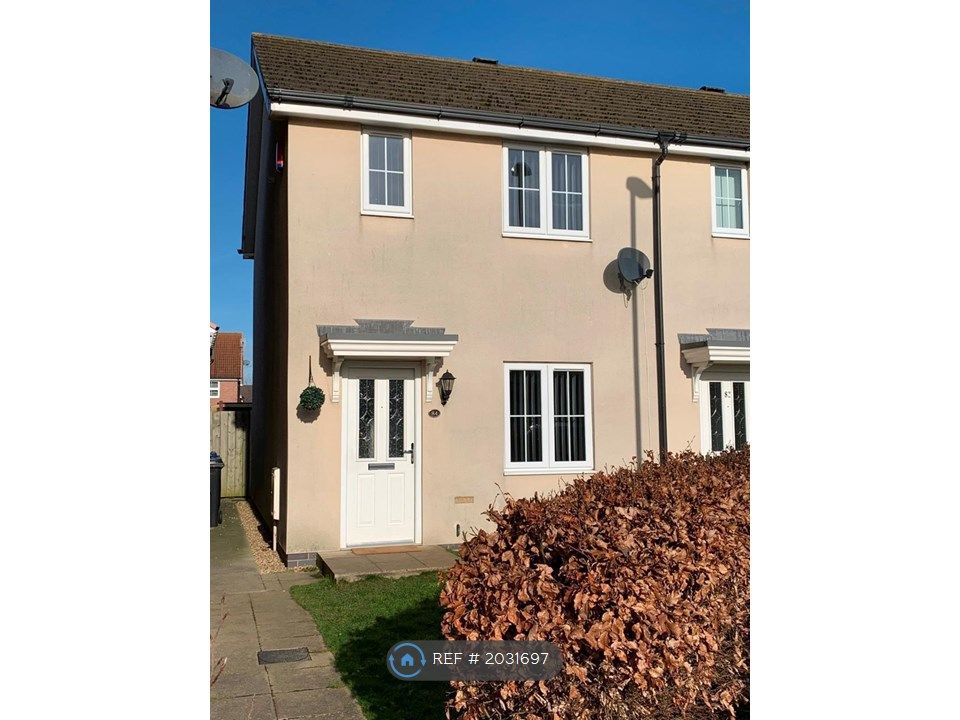 2 bed end terrace house to rent in Brocklesby Avenue, Immingham DN40, £