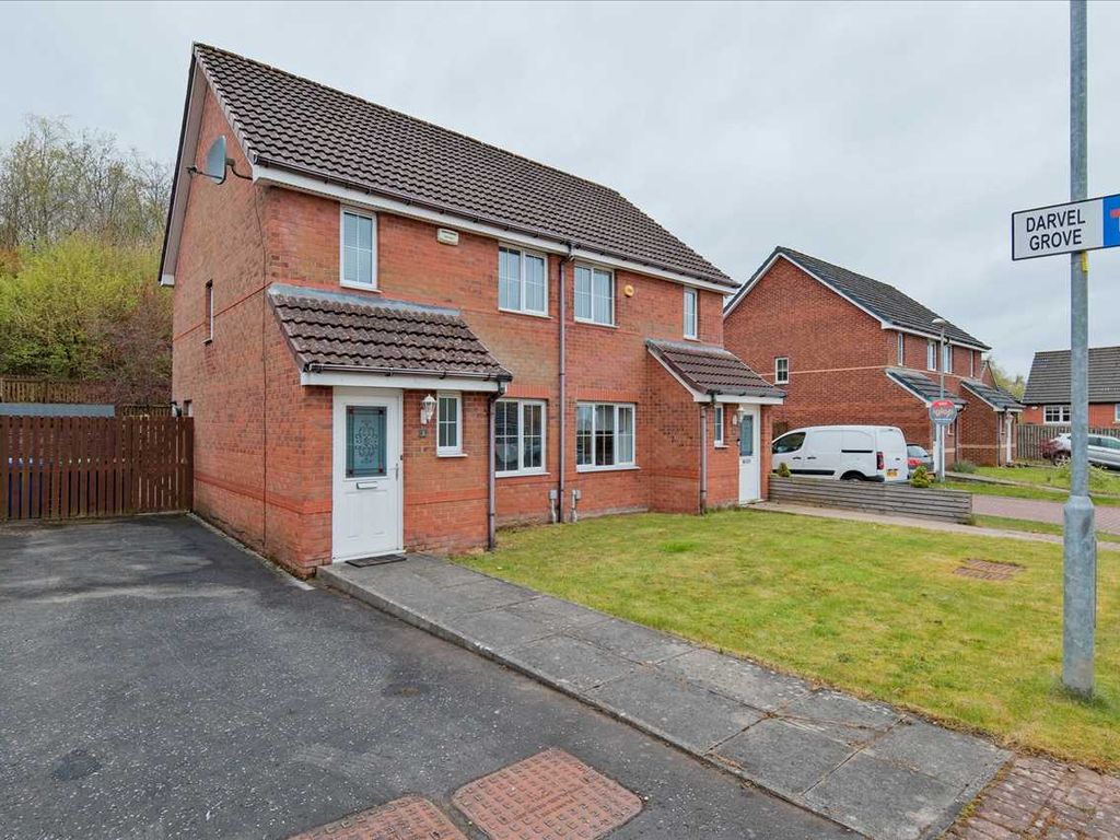 2 bed semidetached house for sale in Darvel Grove, Blantyre, Glasgow