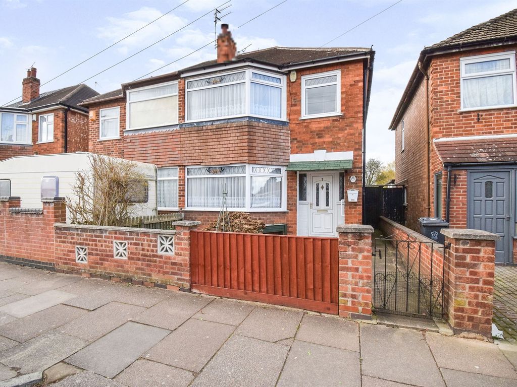 3 bed semidetached house for sale in Trenant Road, Leicester LE2 Zoopla