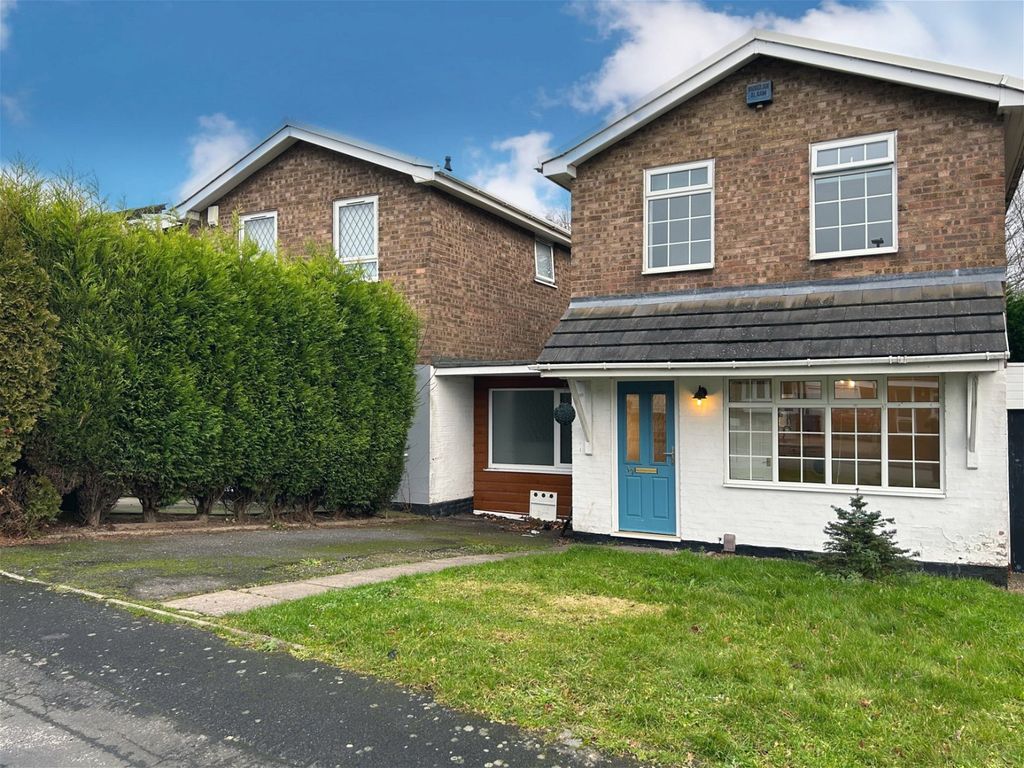 3 bed linkdetached house for sale in Briar, Tamworth B77, £250,000