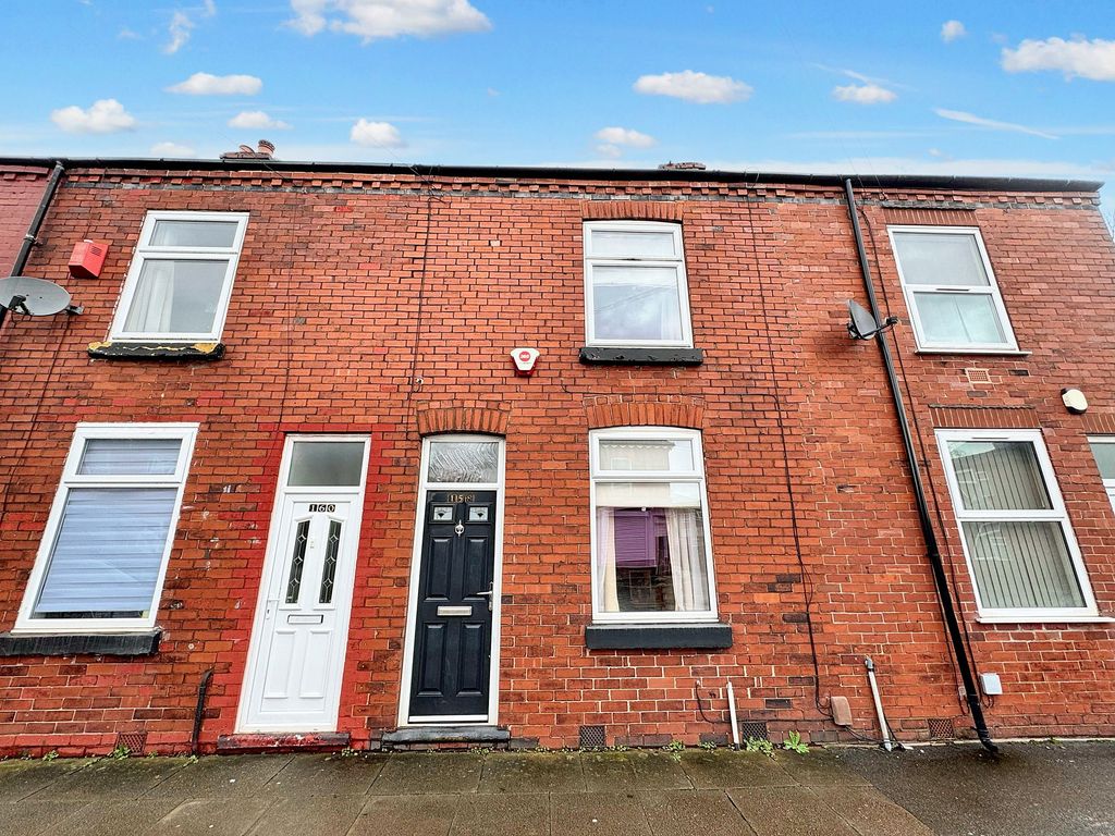 2 bed terraced house for sale in Cromwell Road, Eccles M30, £170,000