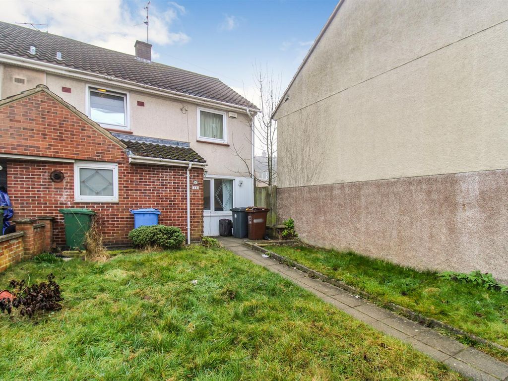 3 bed end terrace house for sale in Bideford Square, Corby NN18, £