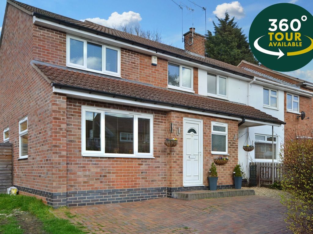 4 bed end terrace house for sale in Ford Rise, Eyres Monsell, Leicester