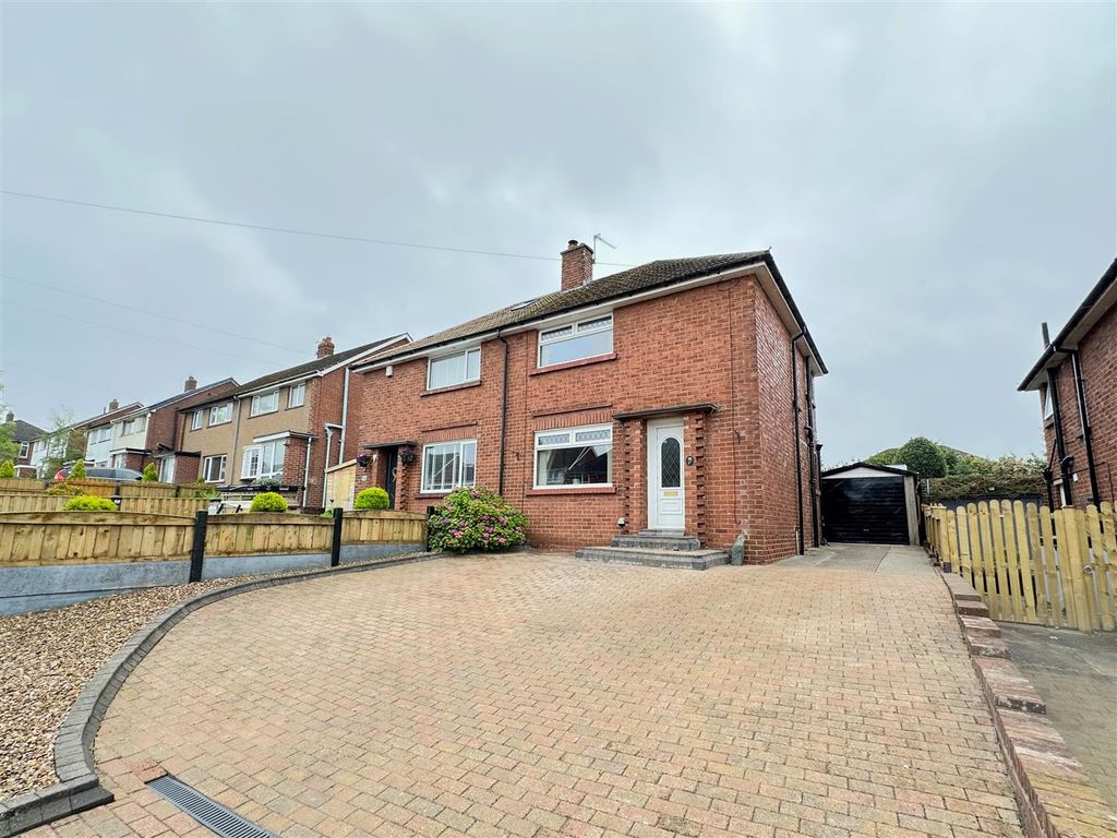 2 bed semidetached house for sale in Moor Park Avenue, Carlisle CA2, £