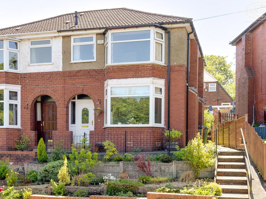 3 bed semidetached house for sale in Temple Road, Smithills BL1, £