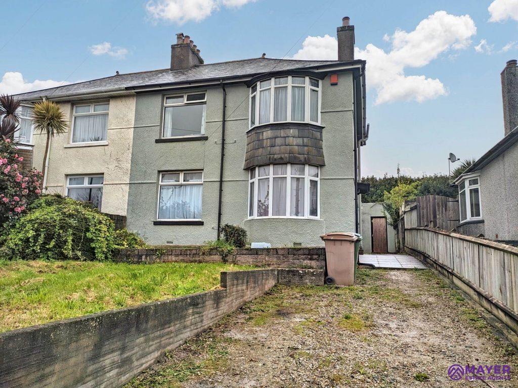 3 bed semidetached house for sale in Plymouth Road, Plymouth PL7, £