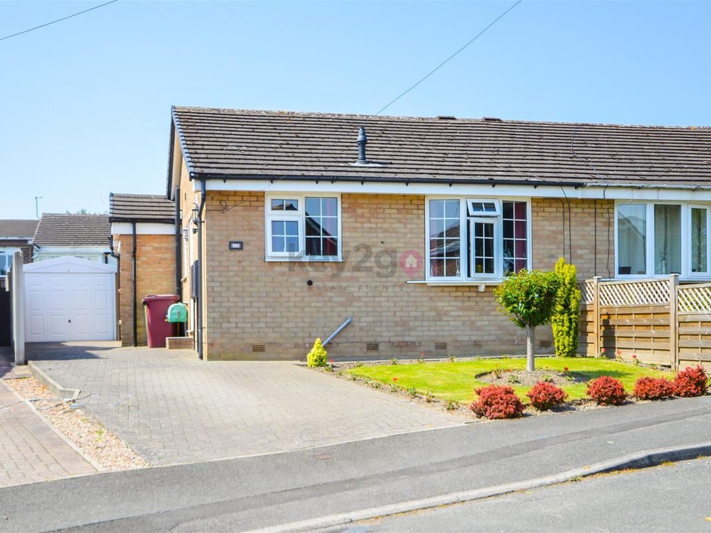 3 bed semidetached bungalow for sale in Partridge Close, Eckington