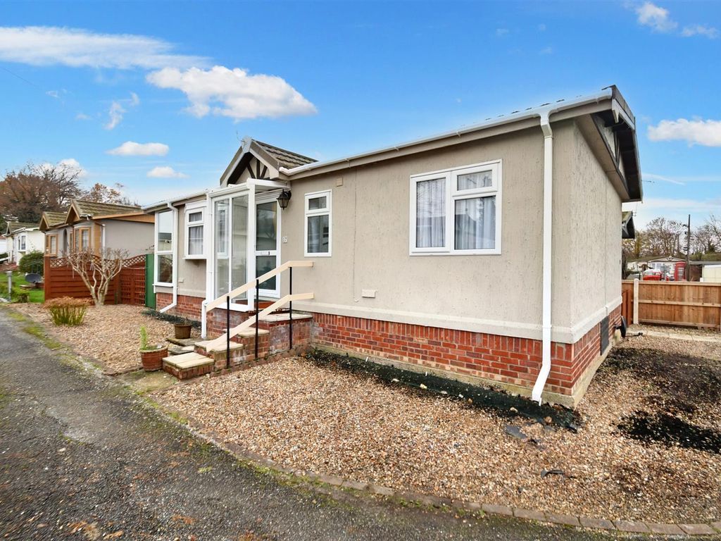 2 bed detached house for sale in Bourne Park Residential Park, Ipswich