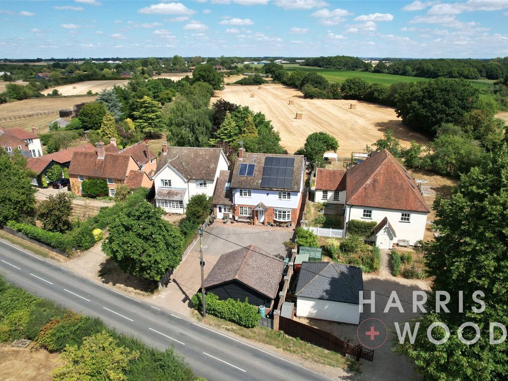 5 bed detached house for sale in Plummers Road, Fordham, Colchester