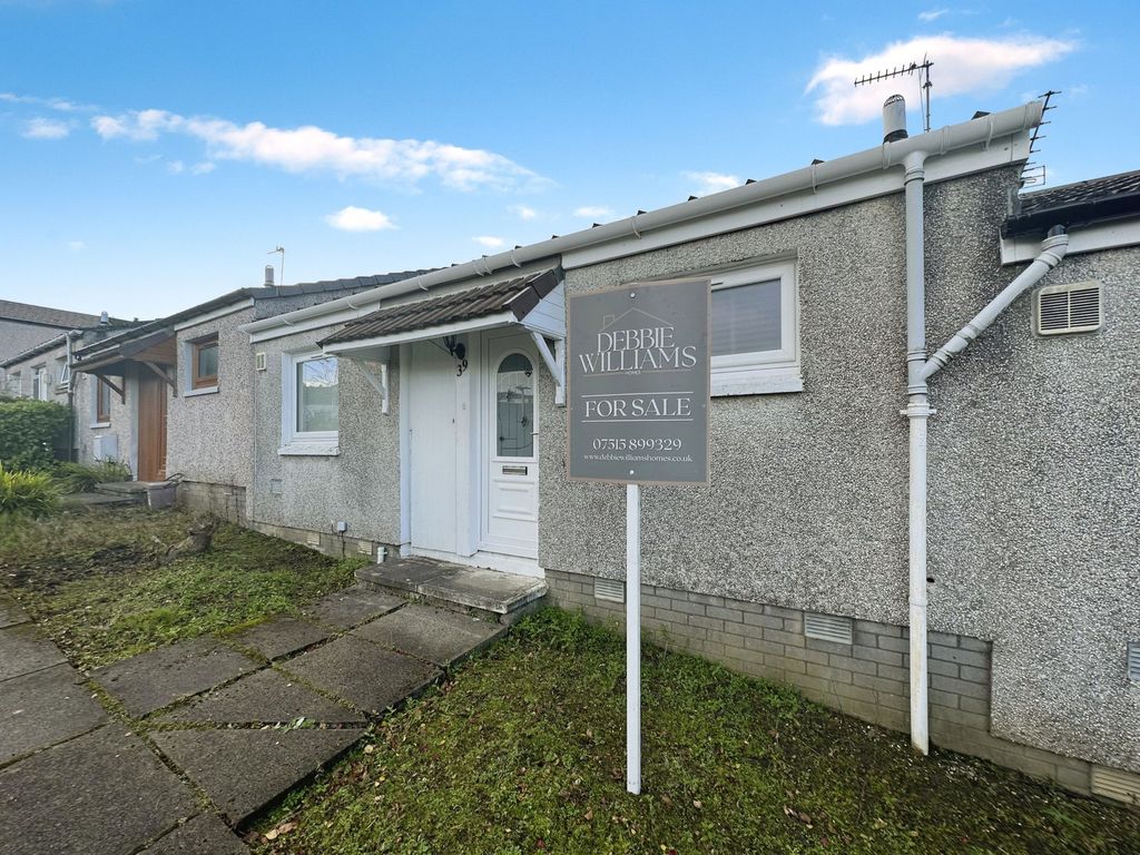 1 bed terraced bungalow for sale in Lime Crescent, Cumbernauld G67, £