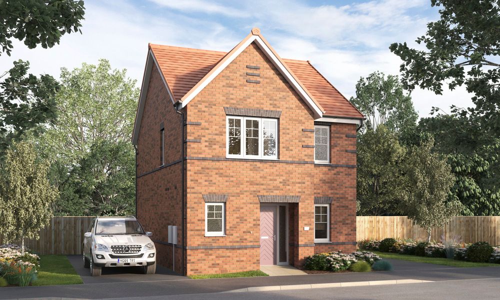 New home, 3 bed detached house for sale in Church Lane, Micklefield