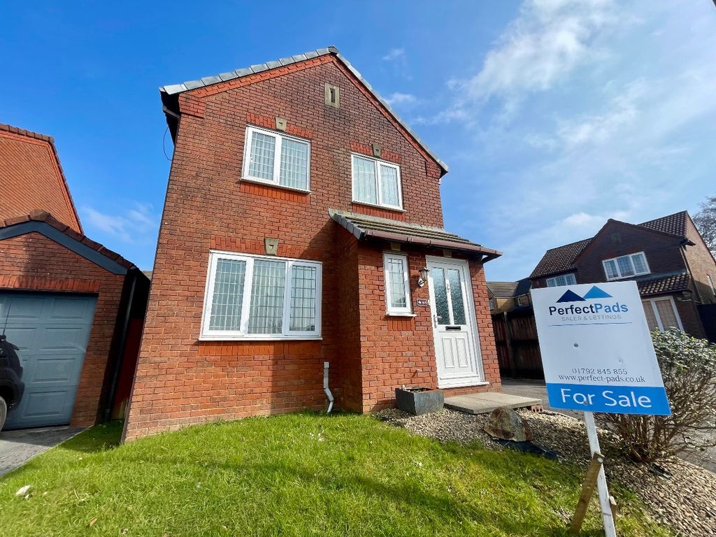 3 bed detached house for sale in Heol Brithdir, Birchgrove, Swansea