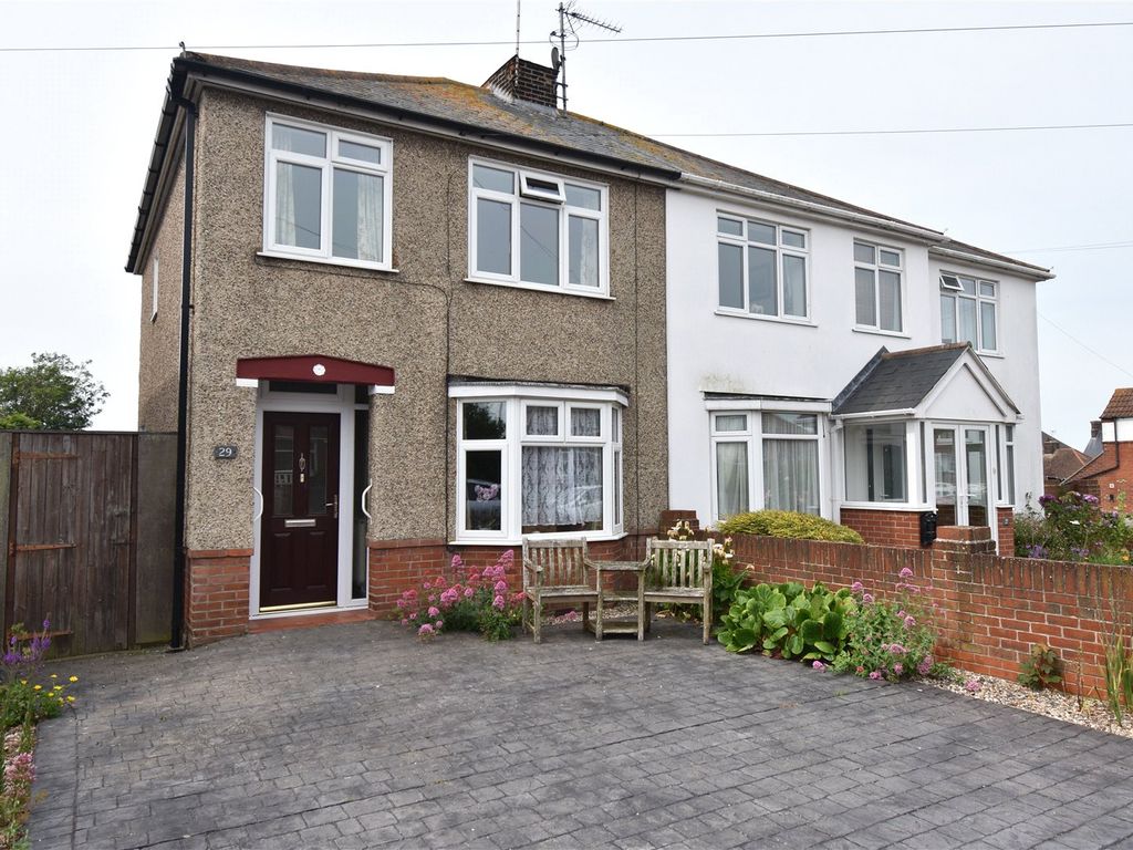 3 bed semidetached house for sale in Mayflower Avenue, Harwich, Essex