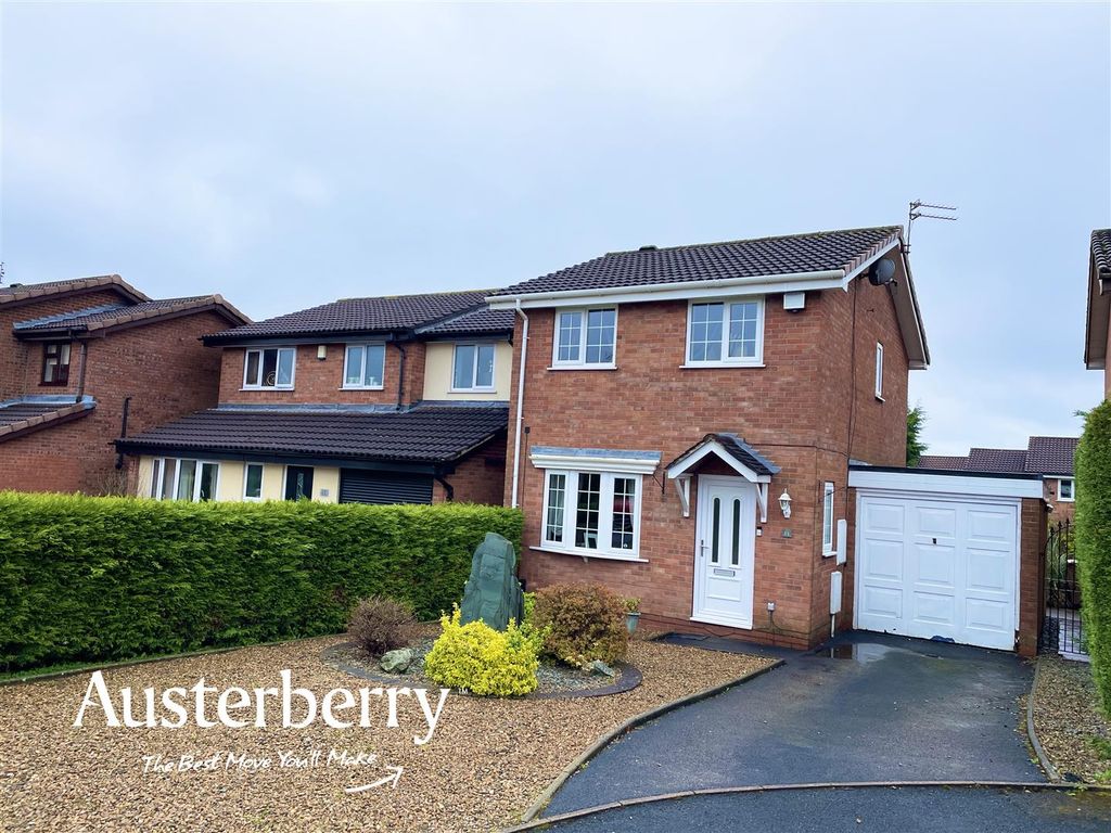 3 bed detached house for sale in Fairlight Grove, Meir Park, StokeOn