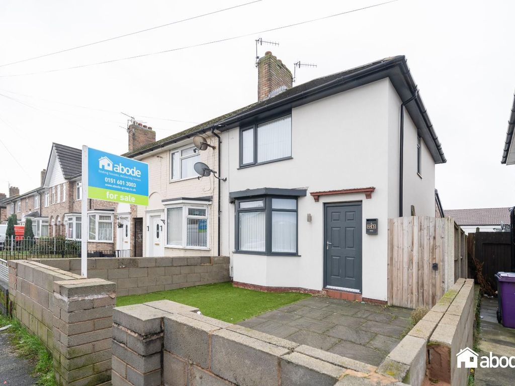 2 bed terraced house for sale in York Way, Garston, Liverpool L19, £
