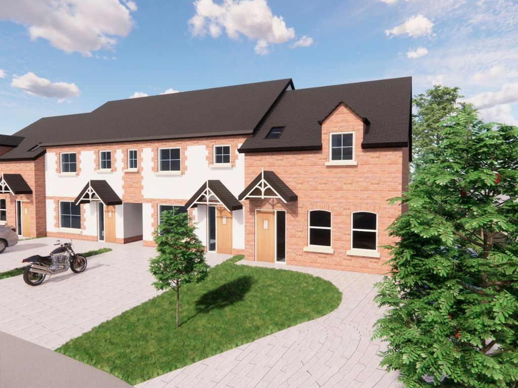 New home, 3 bed terraced house for sale in Coopers Mill Park, Dundonald