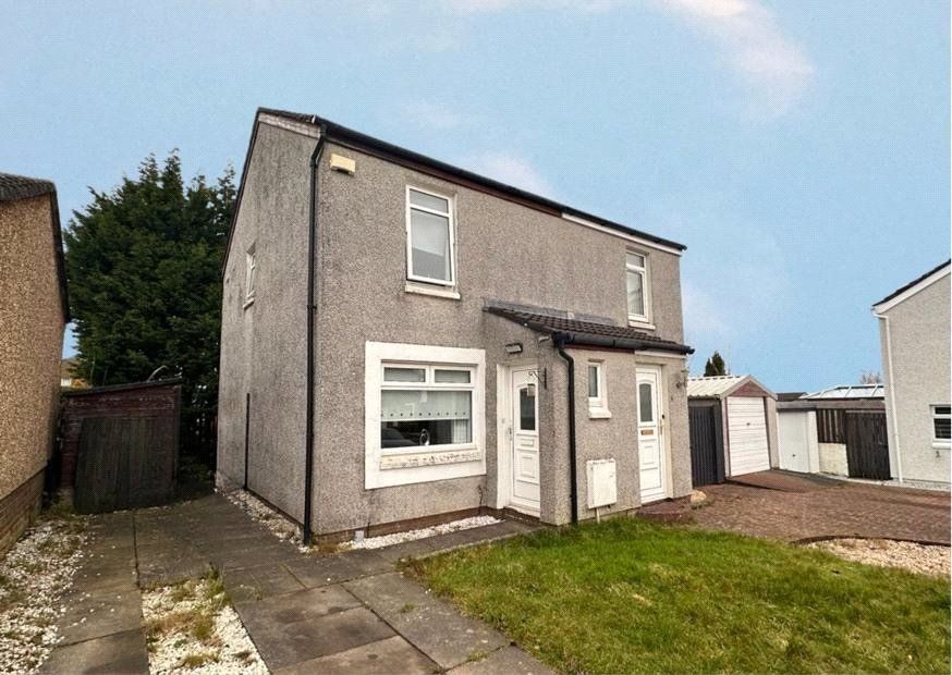 2 bed semidetached house for sale in Alloway Gardens, Hamilton, South Lanarkshire ML3, £110,000