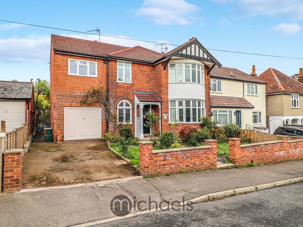 6 bed semidetached house for sale in Honywood Road, Lexden, Colchester