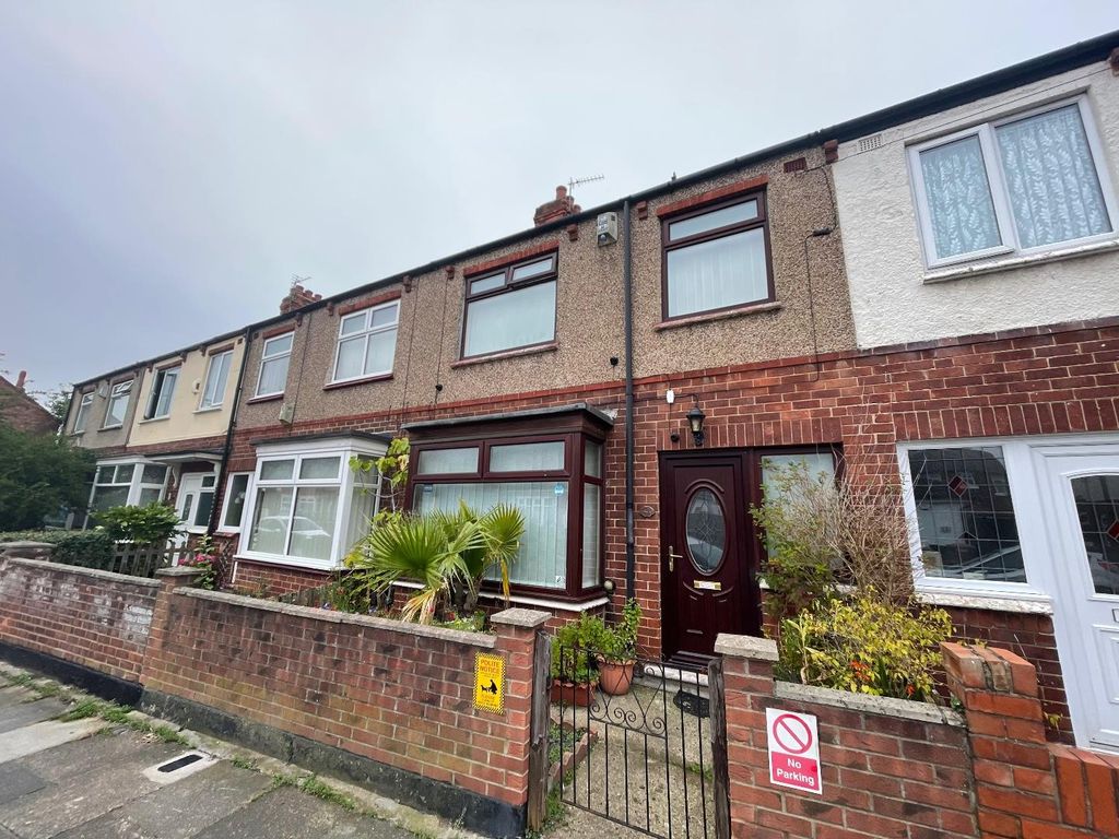 3 bed terraced house for sale in Welldeck Road, Hartlepool TS26, £