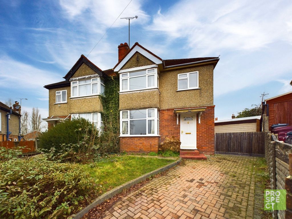 3 bed semidetached house for sale in Bourne Avenue, Reading, Berkshire