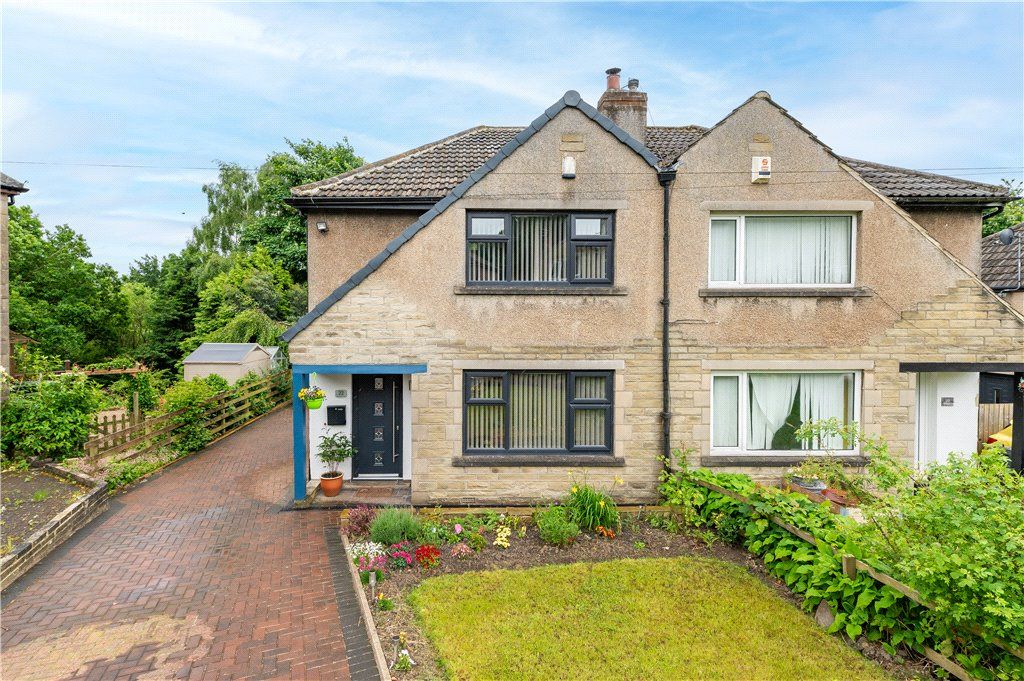 3 bed semidetached house for sale in Woodland Grove, Bradford, West Yorkshire BD9, £240,000