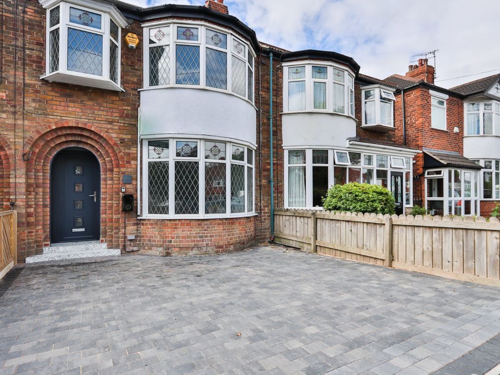 4 bed terraced house for sale in Kingston Road, Willerby, Hull, East