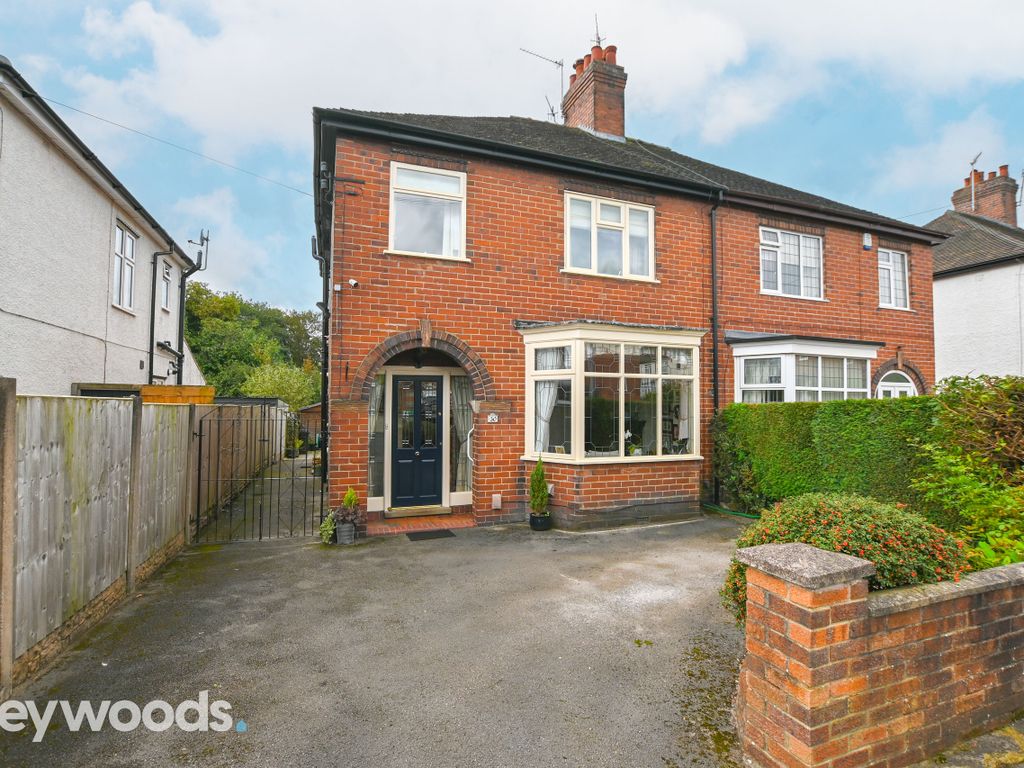 3 bed semidetached house for sale in Court Lane, Wolstanton, Newcastle