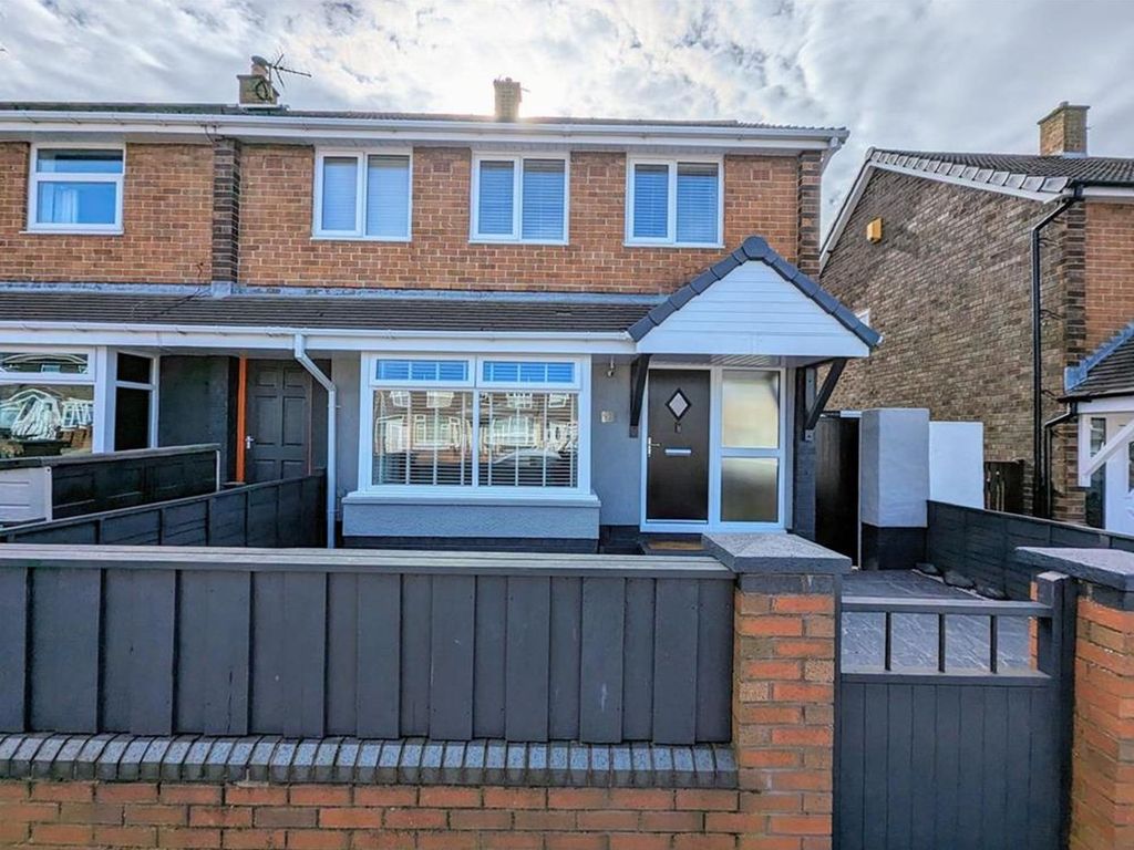 3 bed semidetached house for sale in Brunswick Road, Sunderland SR5, £