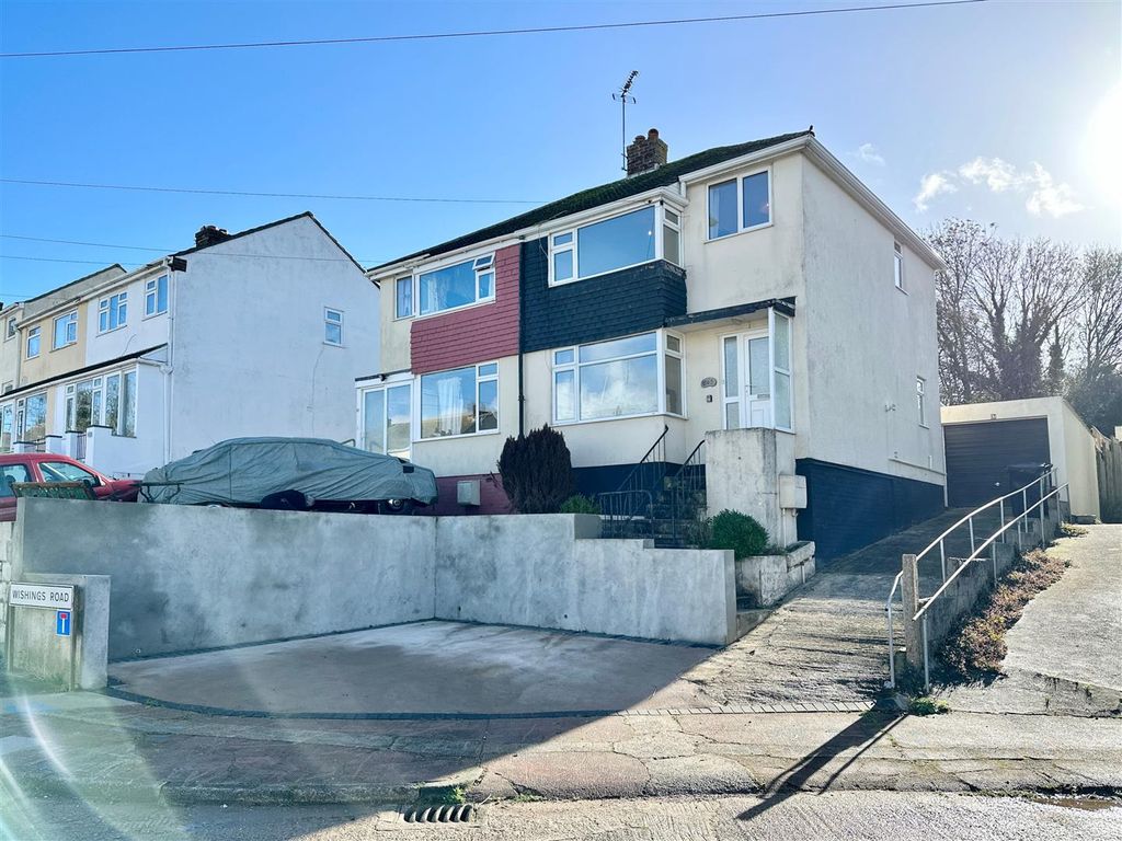 3 bed semidetached house for sale in Wishings Road, Brixham TQ5, £289,950 Zoopla