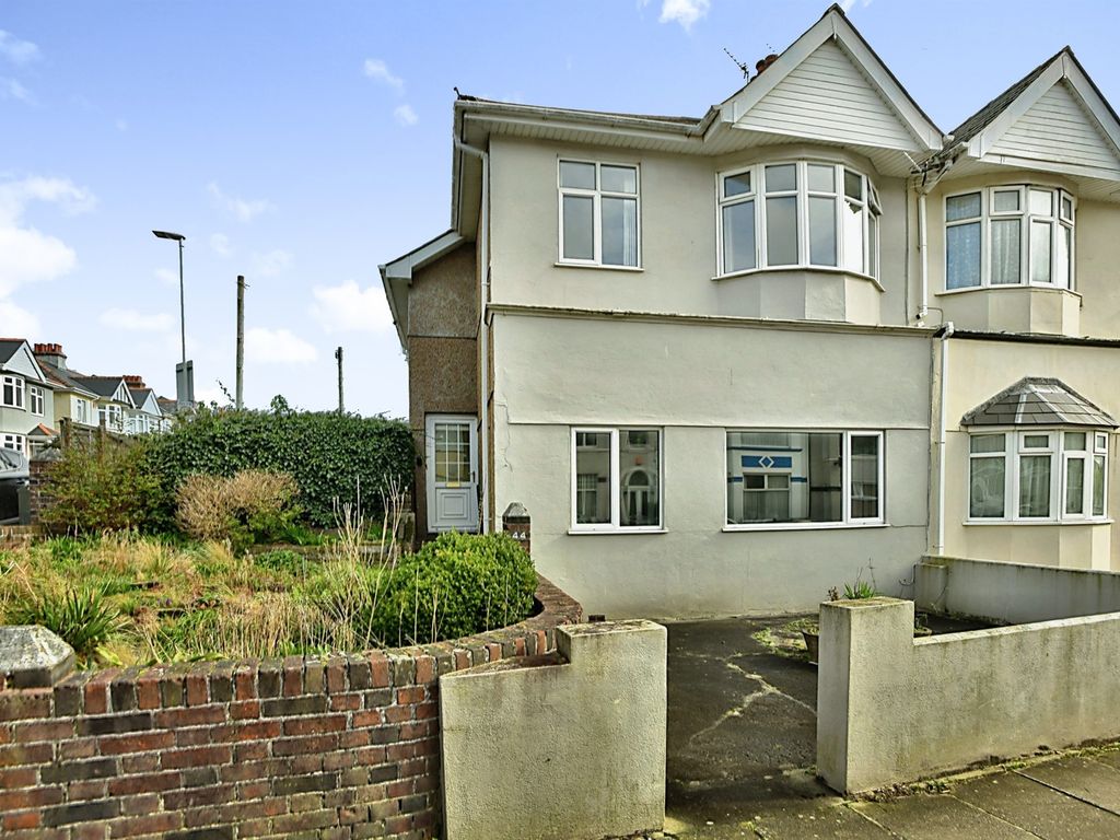 3 bed semidetached house for sale in Trelawney Road, Peverell