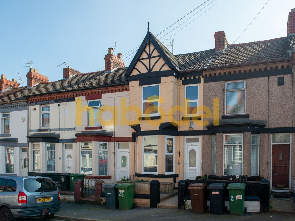 3 bed terraced house to rent in Briardale Road, Birkenhead CH42, £800