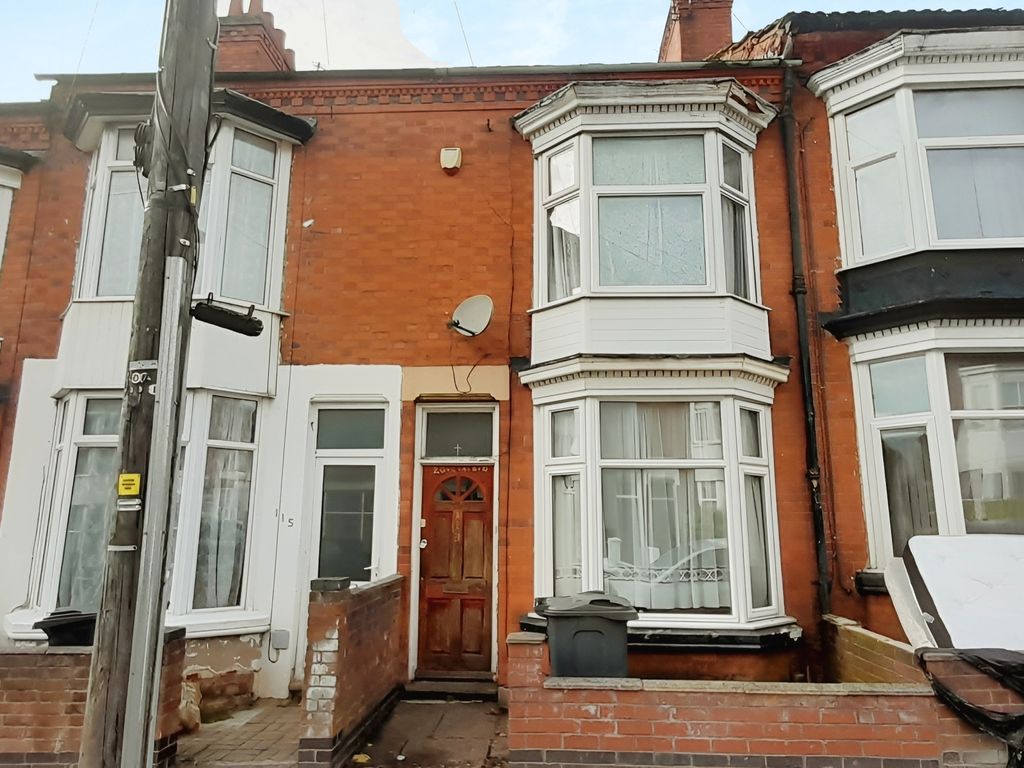 2 bed terraced house for sale in Wilberforce Road, Leicester LE3, £
